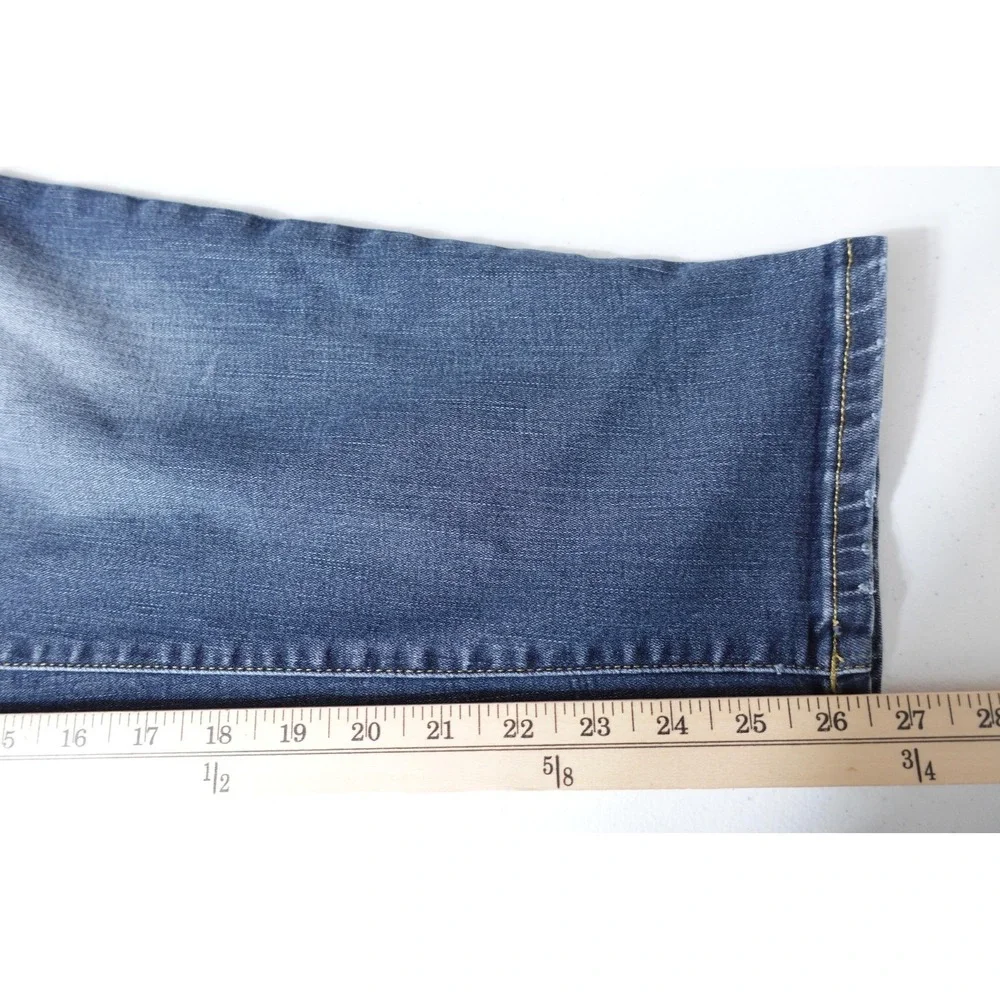 Slink‎ Jeans Womens 16 Blue Medium Wash High Rise Curvy Straight Denim Pants